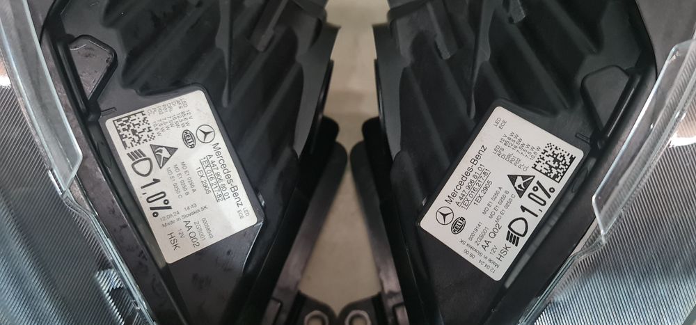 Far stanga dreapta Mercedes V Class Vito W447 Facelift Multibeam