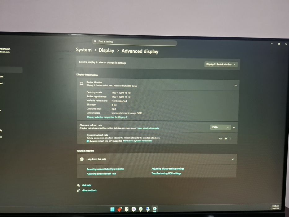 Redmi Monitor 24" 75hz