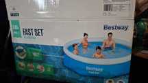 Piscina gonflabila Bestway Fast Set, 3.05m x 76cm, 3800 litri