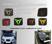 Emblema Sigla Cupra pentru Seat Leon 1P / Seat Ibiza - fata