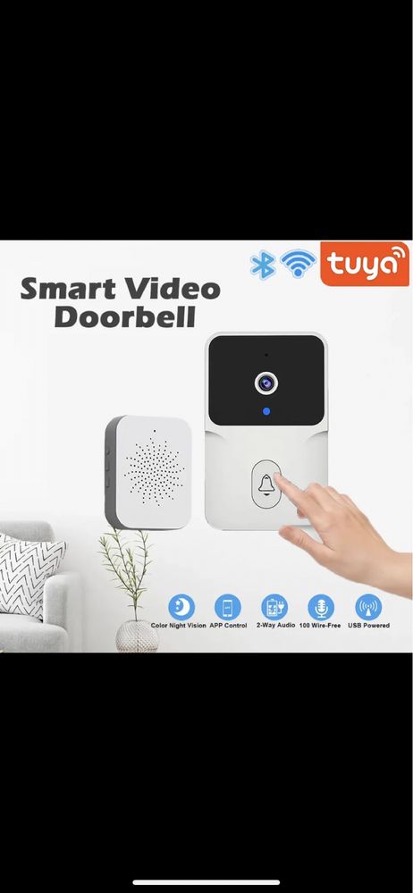 Sunarie apartament cu camera și conectare wireless / door Bell