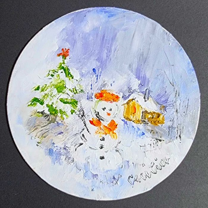 Tablouri festive sau florale Decoratiuni  Secret santa