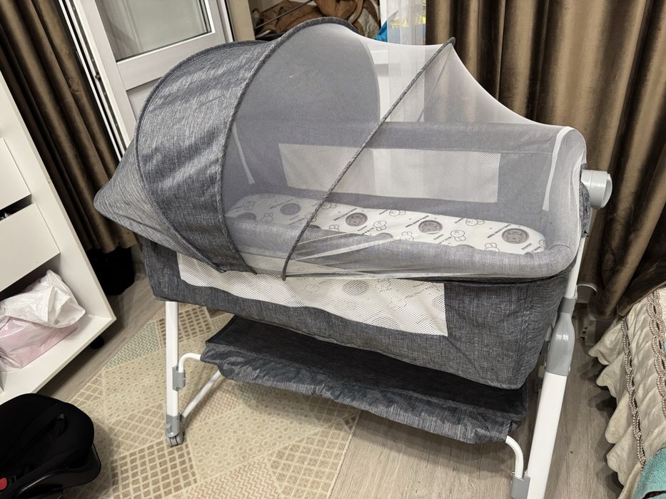Манеж кровать 0-12мес