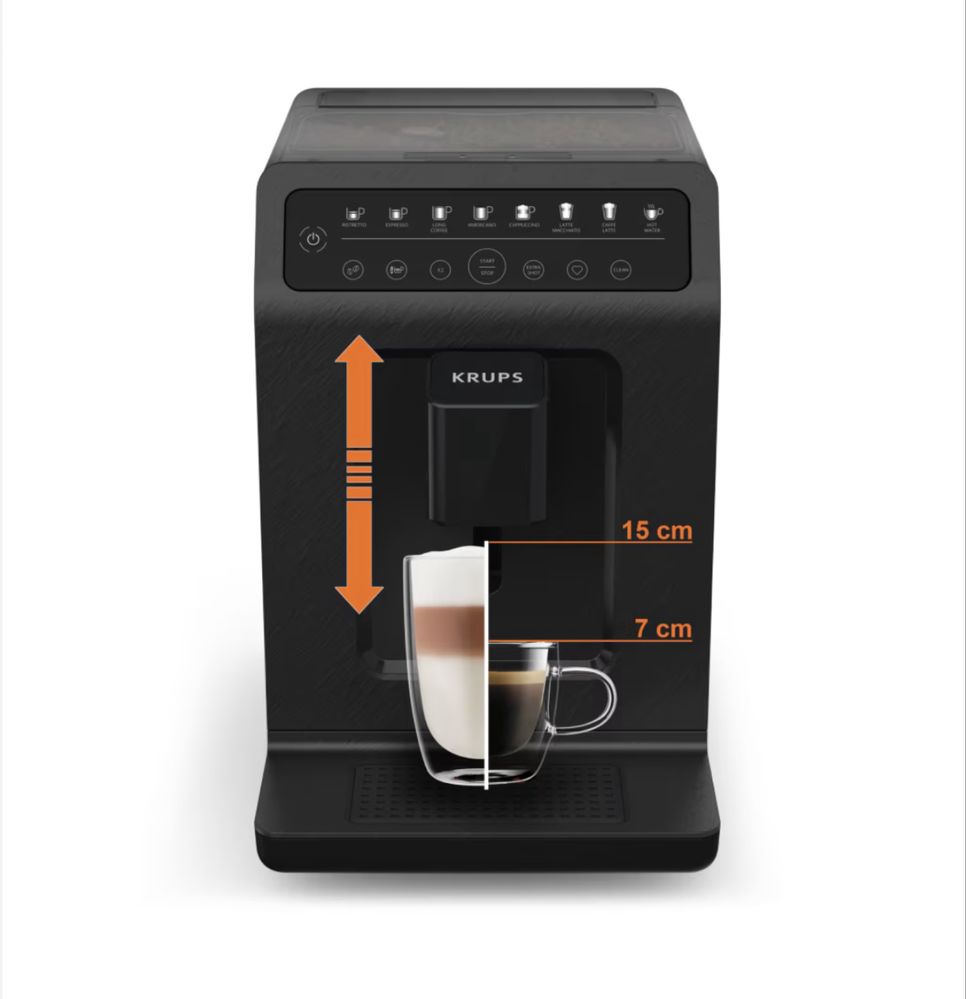 Krups Evidence Eco-Design EA897B10, 1450W