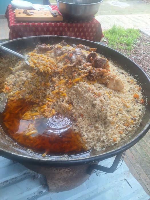 Toy va yeginlarga osh damlamiz