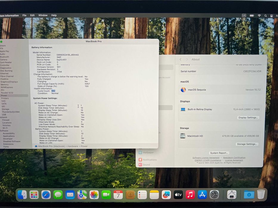 Macbook Pro 15 2019 - i9 8-nuclee, 560X, 16GB DDR4, 512GB SSD