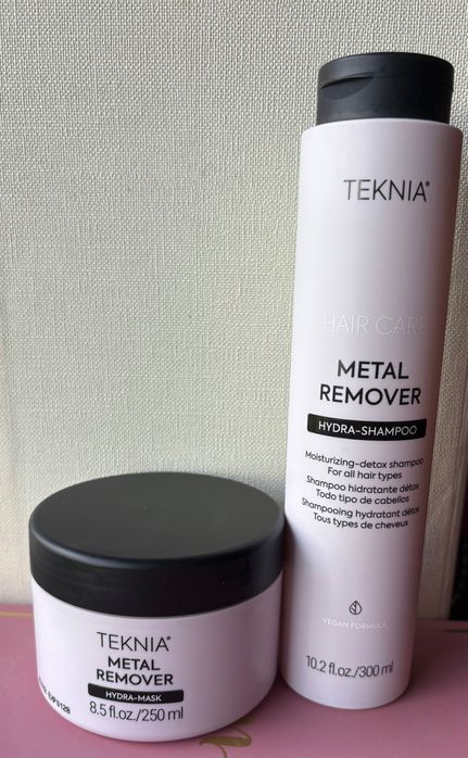 Чисто нови шампоан и маска Lakme Teknia Metal Remover