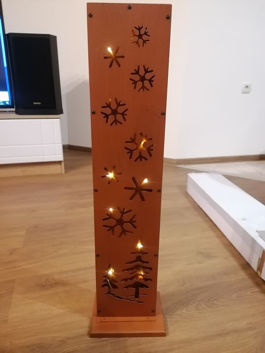 LED декоративна стела Коледа