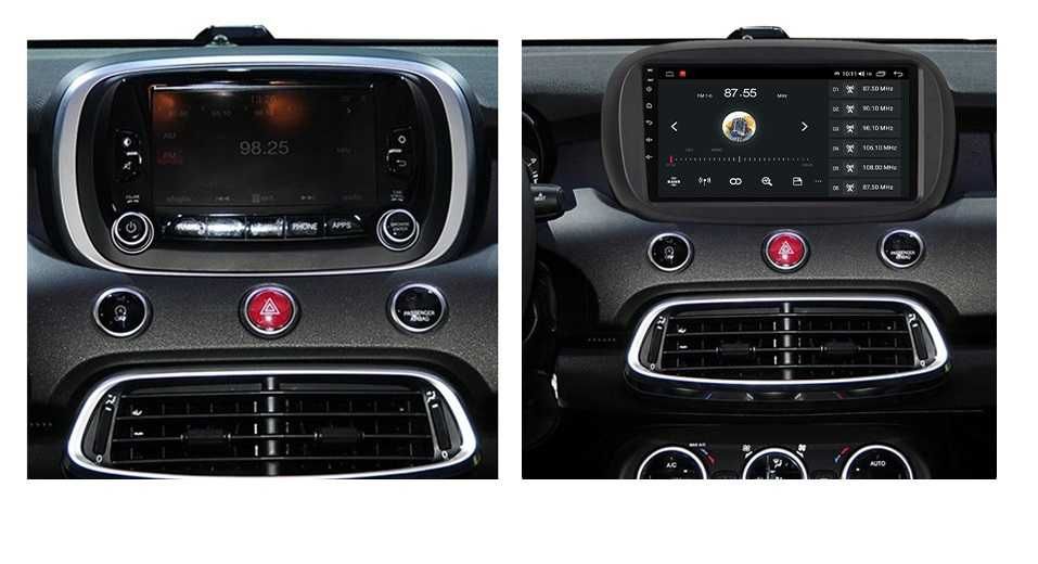 Navigatie Fiat 500X din 2014 - 2019 , Garantie 2GB 4GB 8GB RAM
