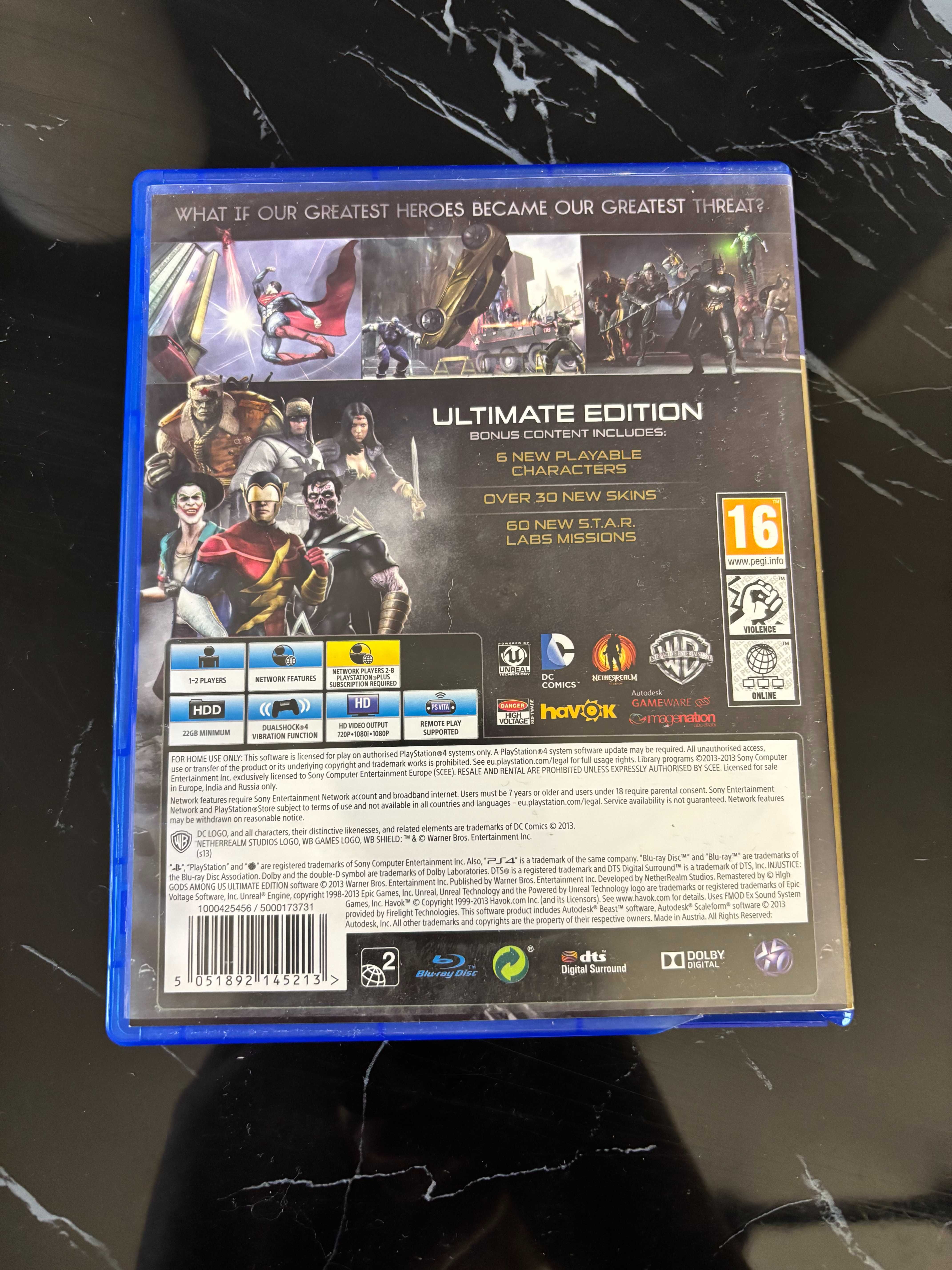 Injustice Gods Among Us PlayStation 4