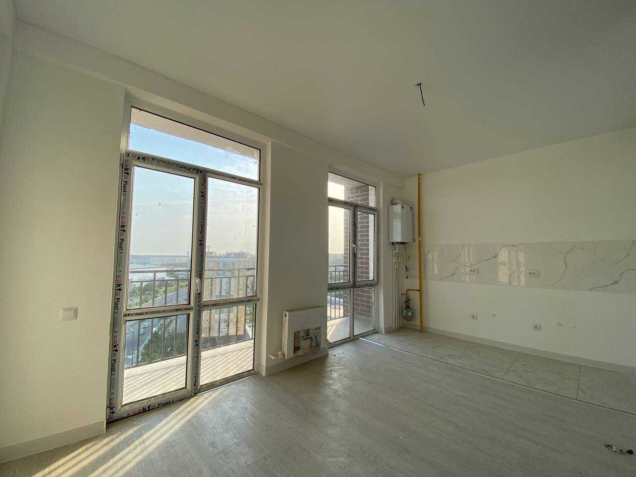 ЖК Паркент Плаза Авиатор 1-комн 9/9 27 м² кирпич ремонт закрытый двор