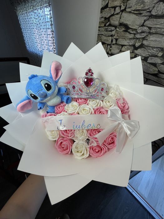 Buchet se flori din sapun