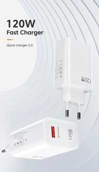 Зарядно за смартфон USB Charger 120W Fast Charging QC3.0 USB C Tayp  C