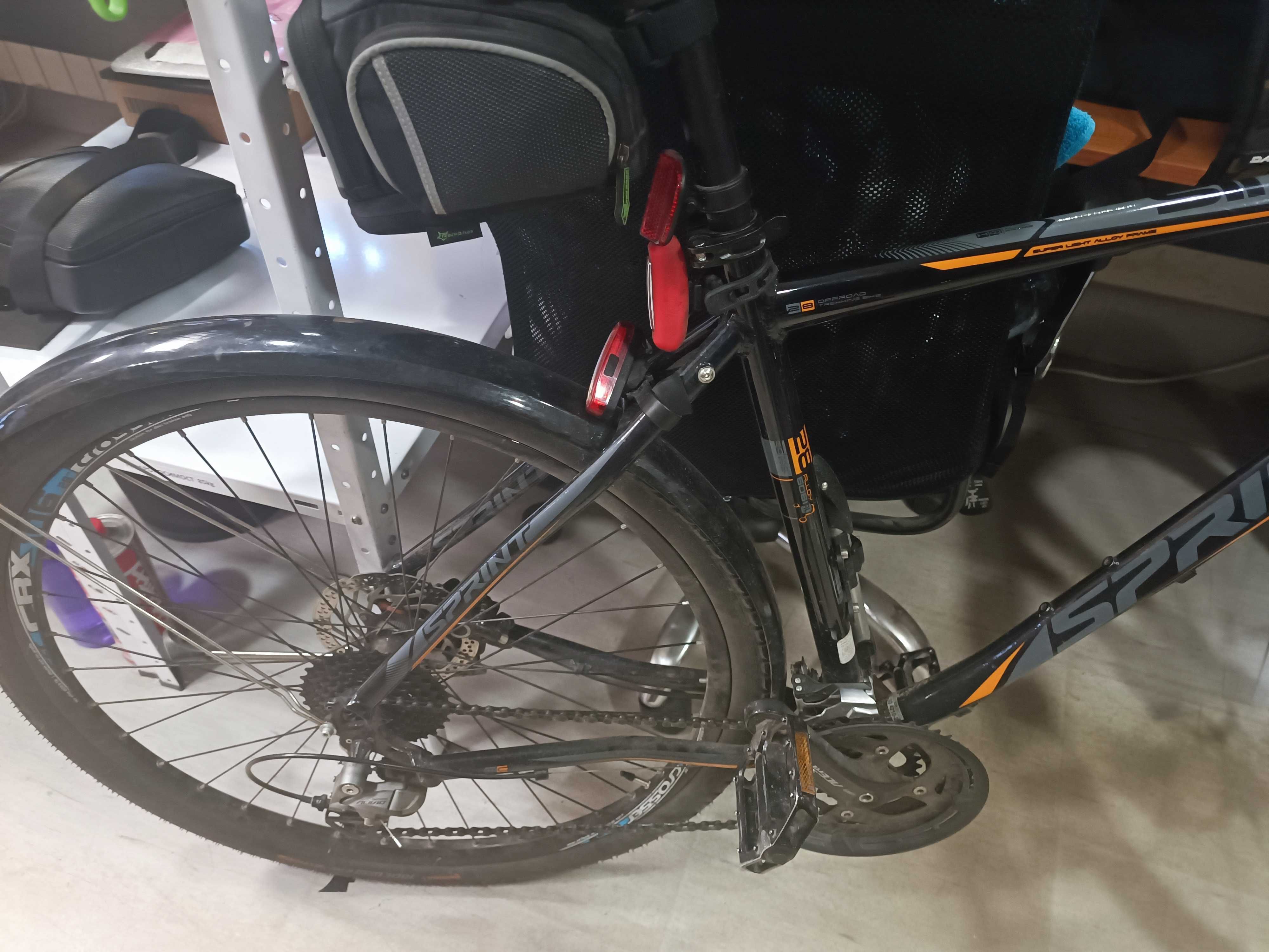 Велосипед Sprint SINTERO PLUS MAN 28x53cm, BLACK