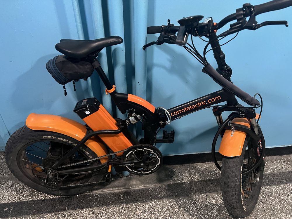 продавам електрически планински велосипед-fat ebike