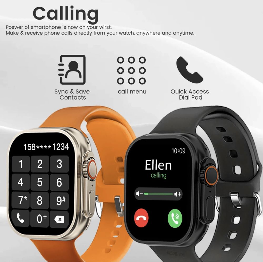 Смарт часовник Smart Watch 9 Ultra