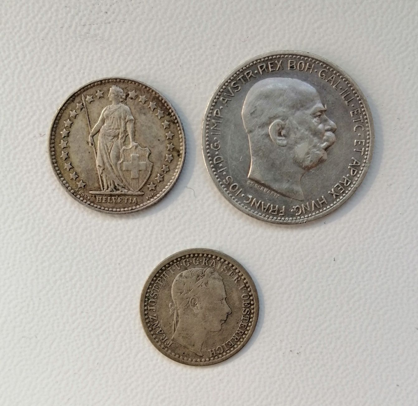 Lot 3 monede argint