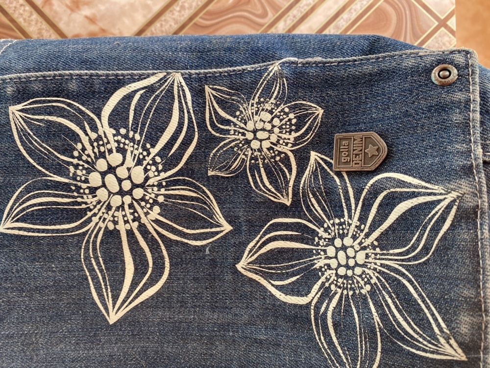 Geanta modernă originala Denim