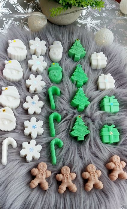 Бюджетни коледни подаръчета Изработени от ароматни сапунчета