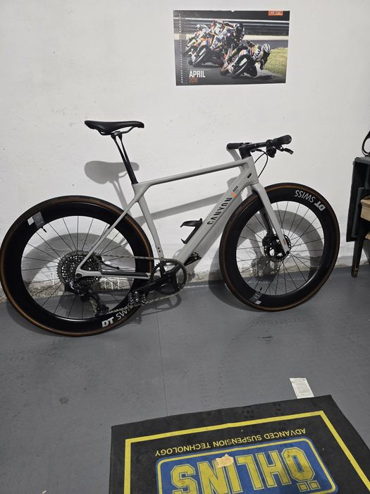 Карбонов шосеен,трекинг велосипед Canyon roadlite