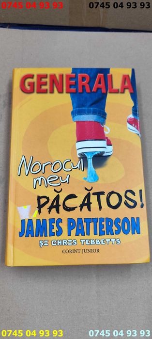 carte carti generala Norocul meu Pacatos James Patterson cartonata