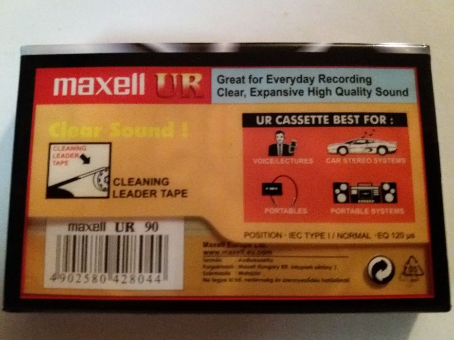 Vand casete NOI - MAXELL UR 90