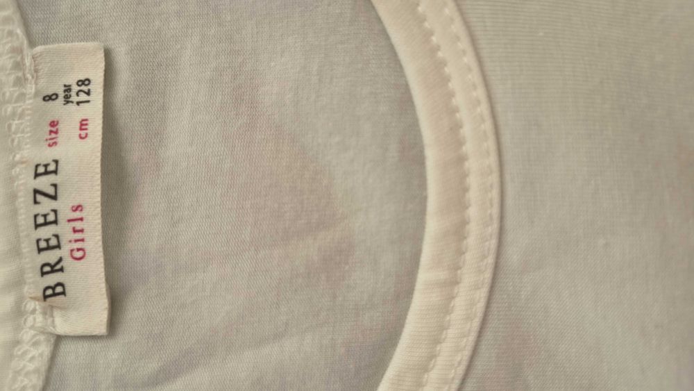 Детска рокля за момиче на 8г. с ръст 128см.