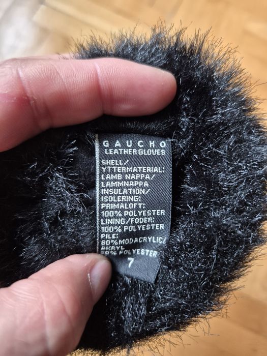 Mănuşi cu un deget Gaucho de lux, Piele naturală, PrimaLoft, damă - 7