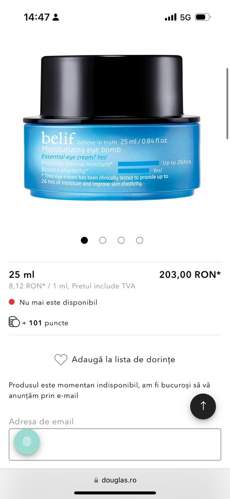 Set complet Belief Aqua Bomb