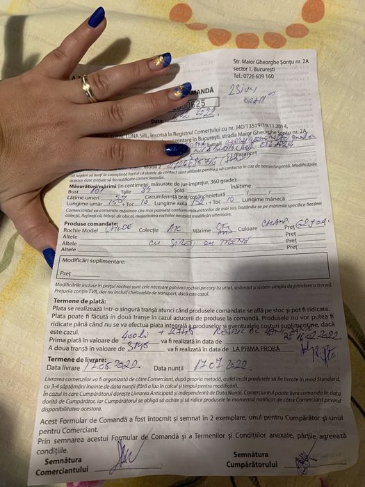 Rochie de mireasa Aryanna Karen model Chloe