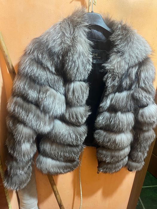 Haina blană naturală,achiziționată din Turcia!purtata de câteva ori!