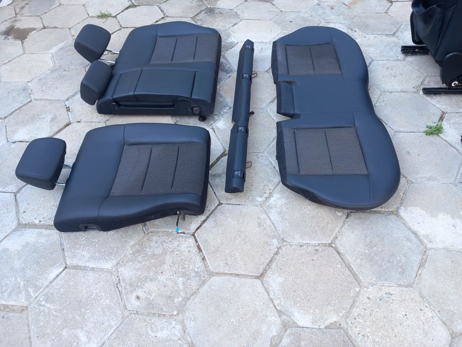 Продавам салон кожа+плат за мерцедес W212 КОМБИ