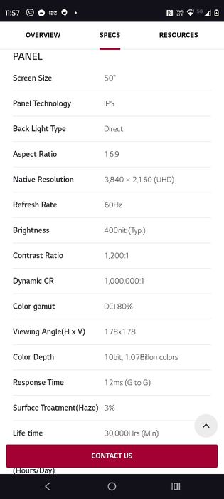 50 инча Монитор LG 50UL3J-E 4K нов