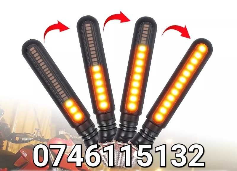 Motocicleta Moto ATV-Semnalizari LED Dinamice cu Flash Frana- DRL - Y2