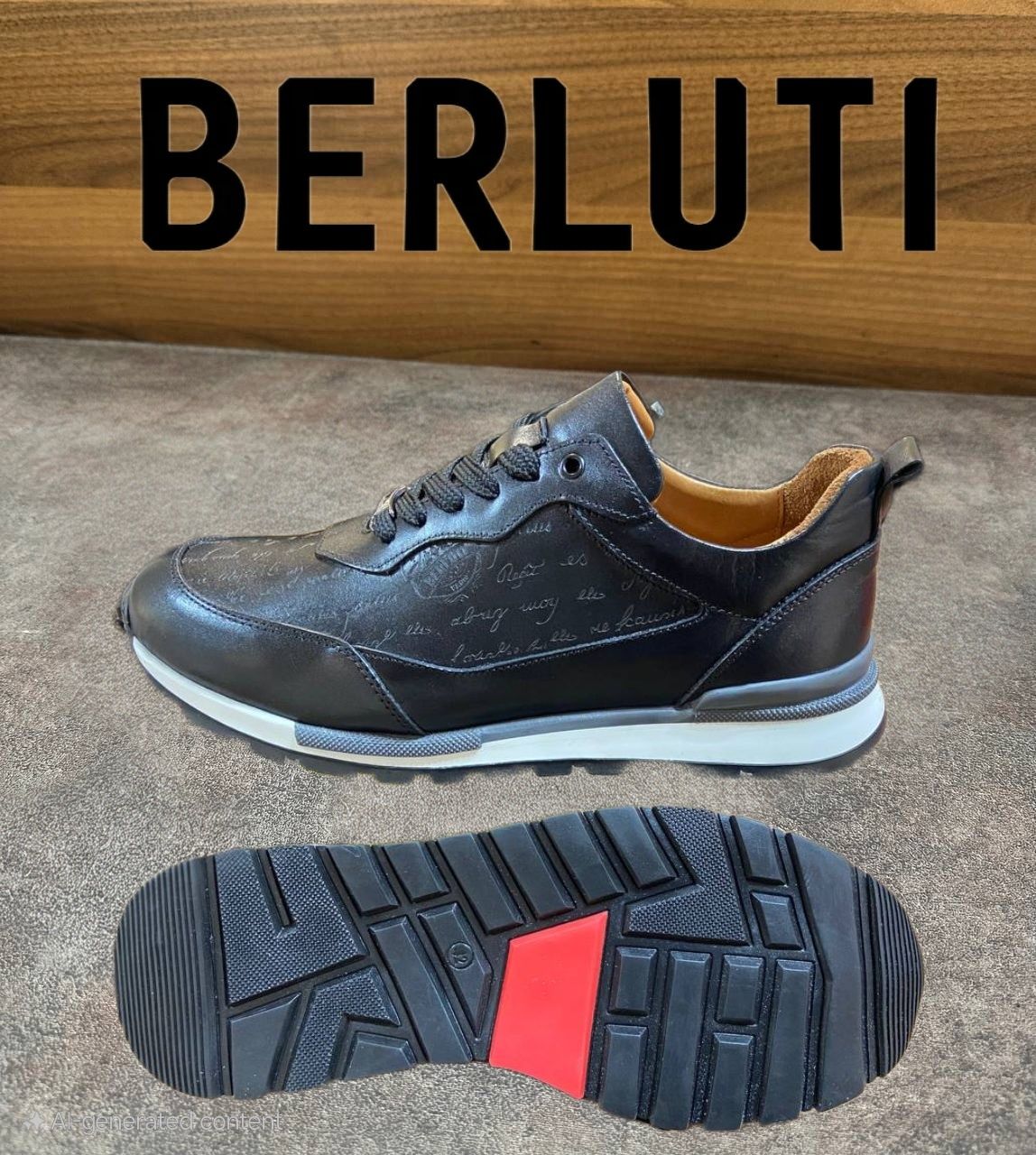 Pantofi Berlutti piele calitate