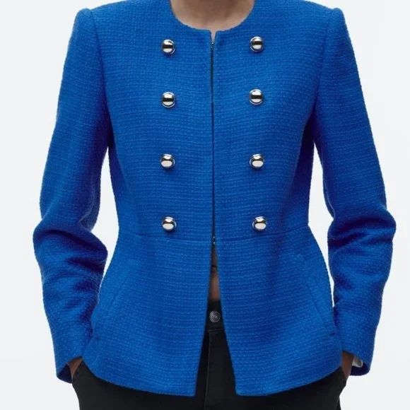 ZARA структурирано сако р-р С