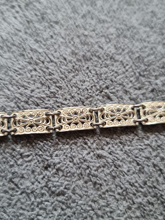 Bratara argint 925 vintage,model deosebit,gen filigran