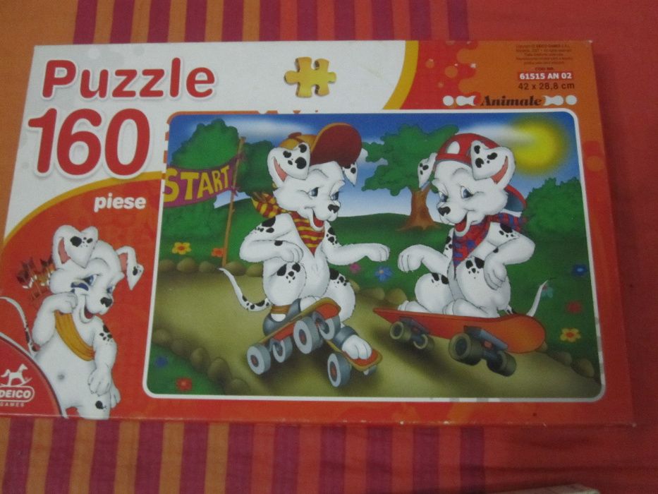 2 Puzzele pt. copii cu 100 si 160 piese-ieftine