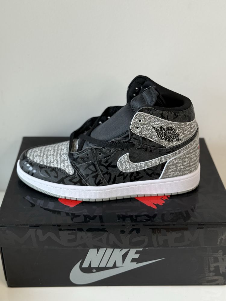 Air Jordan 1 Retro High Rebellionare Black UNC Nike Bred