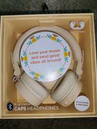Casti FRESH 'N REBEL Caps, Bluetooth, On-Ear, Microfon, galben