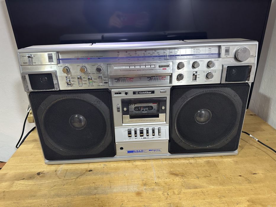 Radio casetofon boombox goldstar tsr-800