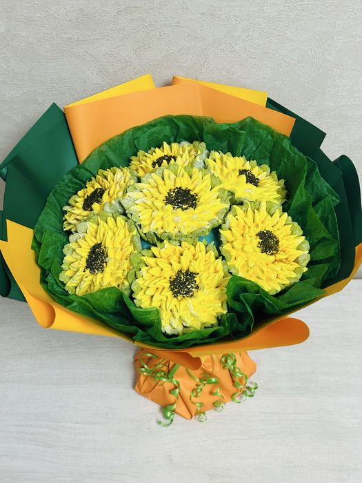 Съедобный букет из зефира