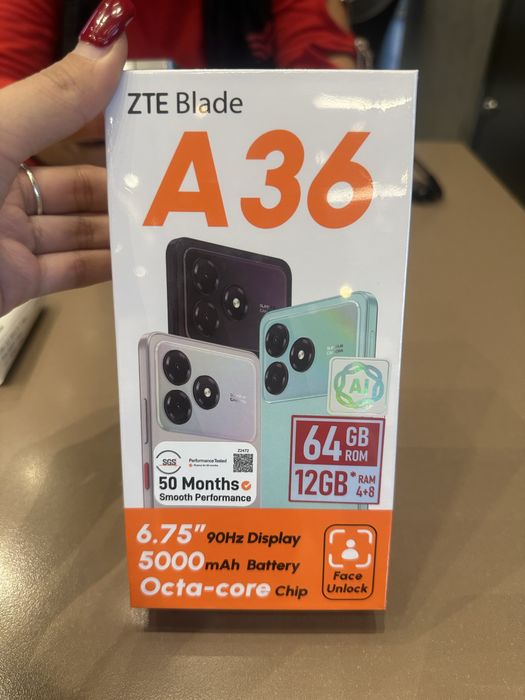 продам новый Zte Blade A36(не брак) В отличном состоянии