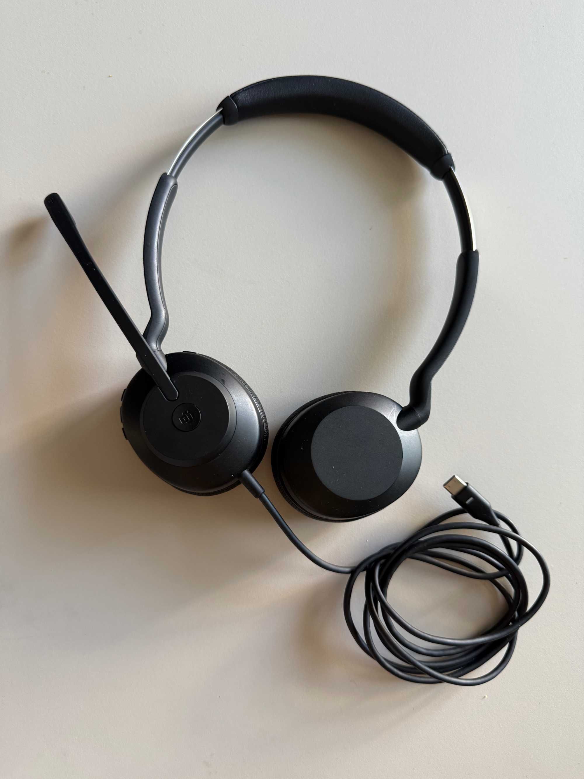 Слушалки Jabra Evolve2 30 SE Stereo, MS, USB-C, Черни