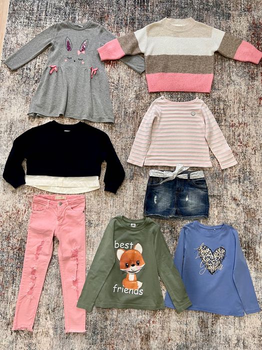 Zara,HM,name it 110-116, 5-6 лет вещи на девочку