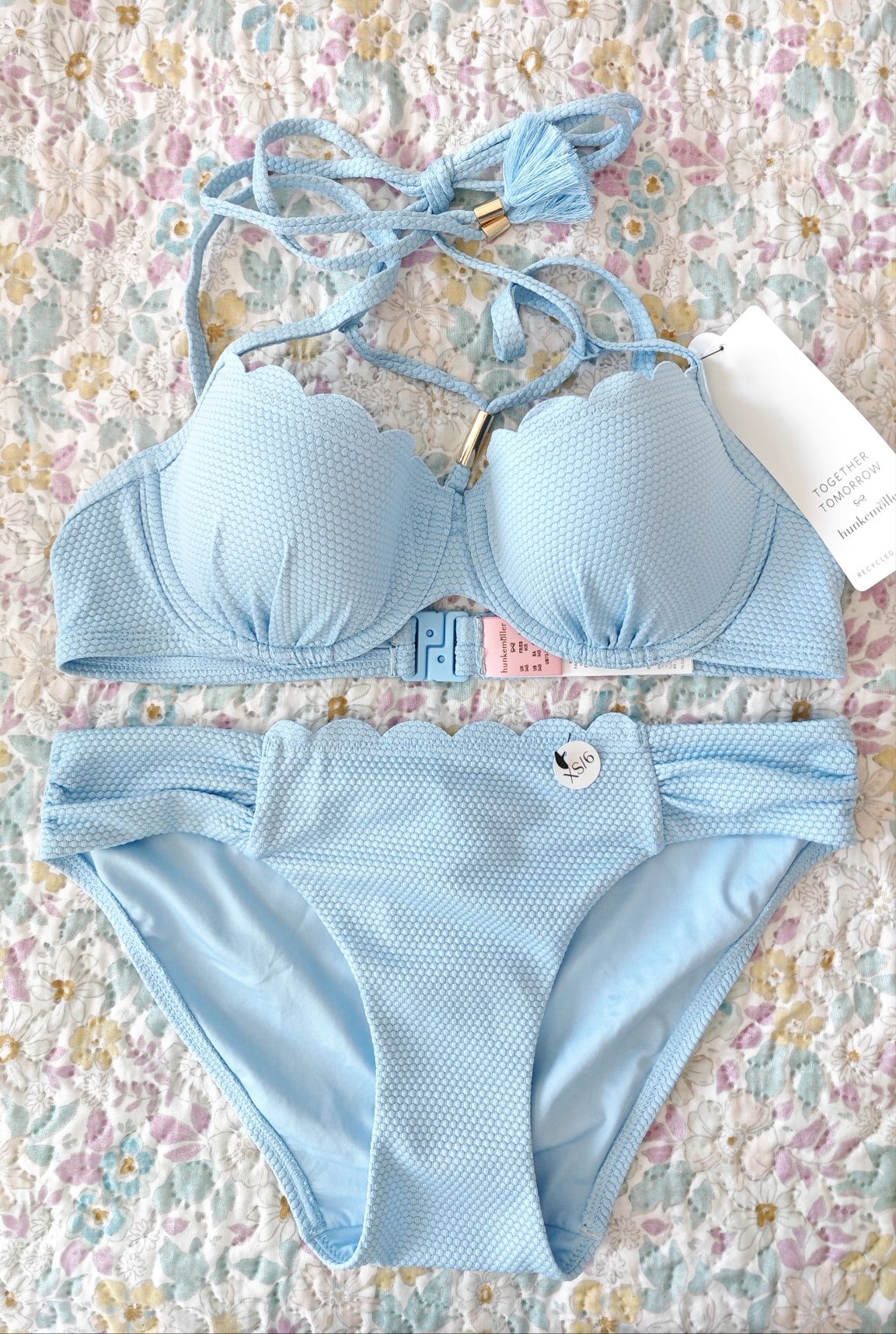 Комплект бански "мида" - Hunkemoller 75B + XS