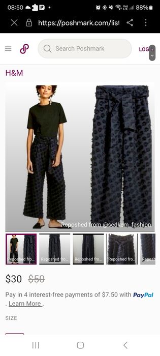 Pantaloni H&m mărimea 34