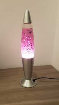 Lampă relaxantă lava lamp glitter lamp