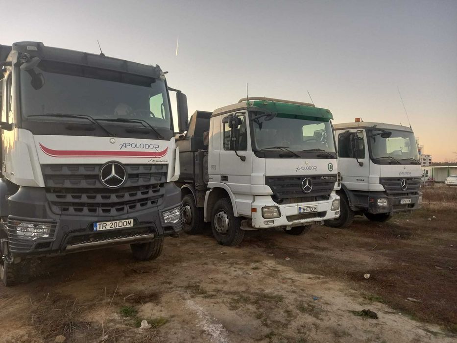 Bascula 8X4 Mercedes