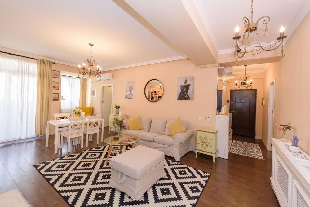 Apartament 3 camere, Tomis Plus – 90 mp, mobilat si utilat, etaj 2/4.